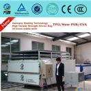 one step finished laminated glass furnace tempered glass laminating machine